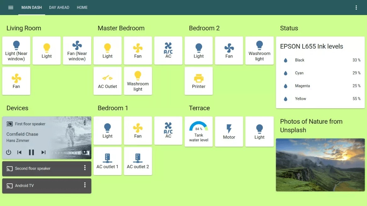 Smart home without a mess
