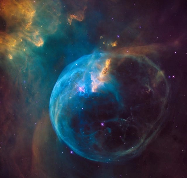 Supernova of a star